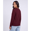 image:image4 Pack Womens Cotton Long Sleeve T Shirts Crewneck Basic Workout Tops TeesSet 5