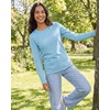 image:image4 Pack Womens Cotton Long Sleeve T Shirts Crewneck Basic Workout Tops TeesSet 7