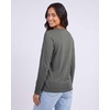 image:image4 Pack Womens Cotton Long Sleeve T Shirts Crewneck Basic Workout Tops TeesSet 9