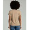 image:image4 Pack Womens Cotton Short Sleeve V Neck T Shirts Casual Tops Basic TeesSet 1