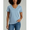 image:image4 Pack Womens Cotton Short Sleeve V Neck T Shirts Casual Tops Basic TeesSet 10