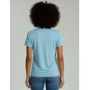 image:image4 Pack Womens Cotton Short Sleeve V Neck T Shirts Casual Tops Basic TeesSet 12