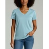 image:image4 Pack Womens Cotton Short Sleeve V Neck T Shirts Casual Tops Basic TeesSet 12