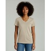 image:image4 Pack Womens Cotton Short Sleeve V Neck T Shirts Casual Tops Basic TeesSet 13