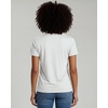 image:image4 Pack Womens Cotton Short Sleeve V Neck T Shirts Casual Tops Basic TeesSet 15