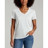 image:image4 Pack Womens Cotton Short Sleeve V Neck T Shirts Casual Tops Basic TeesSet 15