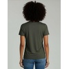 image:image4 Pack Womens Cotton Short Sleeve V Neck T Shirts Casual Tops Basic TeesSet 3