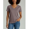 image:image4 Pack Womens Cotton Short Sleeve V Neck T Shirts Casual Tops Basic TeesSet 8