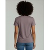 image:image4 Pack Womens Cotton Short Sleeve V Neck T Shirts Casual Tops Basic TeesSet 8