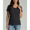 image:image4 Pack Womens Cotton T Shirts Short Sleeve Crew Neck Tops Basic CasualSet 10