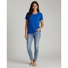 image:image4 Pack Womens Cotton T Shirts Short Sleeve Crew Neck Tops Basic CasualSet 11