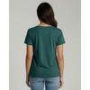 image:image4 Pack Womens Cotton T Shirts Short Sleeve Crew Neck Tops Basic CasualSet 13