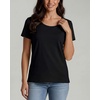 image:image4 Pack Womens Cotton T Shirts Short Sleeve Crew Neck Tops Basic CasualSet 14