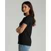 image:image4 Pack Womens Cotton T Shirts Short Sleeve Crew Neck Tops Basic CasualSet 14
