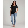 image:image4 Pack Womens Cotton T Shirts Short Sleeve Crew Neck Tops Basic CasualSet 14