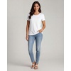 image:image4 Pack Womens Cotton T Shirts Short Sleeve Crew Neck Tops Basic CasualSet 15