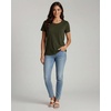 image:image4 Pack Womens Cotton T Shirts Short Sleeve Crew Neck Tops Basic CasualSet 3