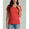 image:image4 Pack Womens Cotton T Shirts Short Sleeve Crew Neck Tops Basic CasualSet 6