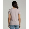 image:image4 Pack Womens Cotton T Shirts Short Sleeve Crew Neck Tops Basic CasualSet 9