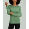 image:image4 Pack Womens Dry Fit Long Sleeve Sun Shirts UPF 50 Hiking Workout TopsSet 10