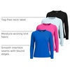 image:image4 Pack Womens Dry Fit Long Sleeve Sun Shirts UPF 50 Hiking Workout TopsSet 4