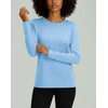 image:image4 Pack Womens Dry Fit Long Sleeve Sun Shirts UPF 50 Hiking Workout TopsSet 6