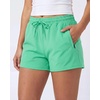image:image4 Pack Womens Dry Fit Zipper Pockets Shorts Athletic Running High WaistedSet 14