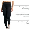 image:image4 Pack Womens Leggings with Pockets Yoga Pants Tummy Control Workout GymSet 1