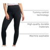 image:image4 Pack Womens Leggings with Pockets Yoga Pants Tummy Control Workout GymSet 3