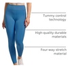 image:image4 Pack Womens Leggings with Pockets Yoga Pants Tummy Control Workout GymSet 5