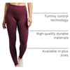 image:image4 Pack Womens Leggings with Pockets Yoga Pants Tummy Control Workout GymSet 6