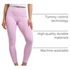 image:image4 Pack Womens Leggings with Pockets Yoga Pants Tummy Control Workout GymSet 7