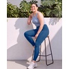 image:image4 Pack Womens Leggings with Pockets Yoga Pants Tummy Control Workout GymSet 8