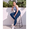 image:image4 Pack Womens Leggings with Pockets Yoga Pants Tummy Control Workout GymSet 9