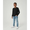 image:image5 Pack Boys Cotton Long Sleeve Jersey T Shirts Kids School Youth TeesSet 1