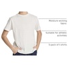 image:image5 Pack Boys Cotton T Shirts Crew Neck Plain Short Sleeve Tops Kids TeensSet 1