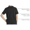 image:image5 Pack Boys Cotton T Shirts Crew Neck Plain Short Sleeve Tops Kids TeensSet 2