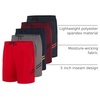 image:image5 Pack Mens 5 Dry Fit Shorts Athletic Gym Running Workout Casual PocketsSet 1