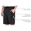 image:image5 Pack Mens Dry Fit Basketball Shorts Gym Athletic Casual Workout RunningSet L