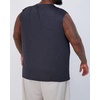 image:image5 Pack Mens Dry Fit Tank Tops Sleeveless Muscle Workout Gym Athletic ShirtBig  Tall  Set B