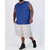 image:image5 Pack Mens Dry Fit Tank Tops Sleeveless Muscle Workout Gym Athletic ShirtBig  Tall  Set C