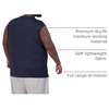 image:image5 Pack Mens Dry Fit Tank Tops Sleeveless Muscle Workout Gym Athletic ShirtBig  Tall  Set D