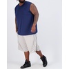 image:image5 Pack Mens Dry Fit Tank Tops Sleeveless Muscle Workout Gym Athletic ShirtBig  Tall  Set E
