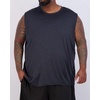 image:image5 Pack Mens Dry Fit Tank Tops Sleeveless Muscle Workout Gym Athletic ShirtBig  Tall  Set G
