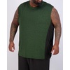 image:image5 Pack Mens Dry Fit Tank Tops Sleeveless Muscle Workout Gym Athletic ShirtBig  Tall  Set H
