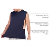 image:image5 Pack Mens Dry Fit Tank Tops Sleeveless Muscle Workout Gym Athletic ShirtRegular Size  Set D