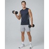 image:image5 Pack Mens Dry Fit Tank Tops Sleeveless Muscle Workout Gym Athletic ShirtRegular Size  Set E