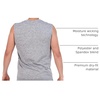 image:image5 Pack Mens Dry Fit Tank Tops Sleeveless Muscle Workout Gym Athletic ShirtRegular Size  Set E