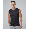 image:image5 Pack Mens Dry Fit Tank Tops Sleeveless Muscle Workout Gym Athletic ShirtRegular Size  Set F