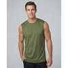 image:image5 Pack Mens Dry Fit Tank Tops Sleeveless Muscle Workout Gym Athletic ShirtRegular Size  Set I